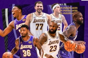 湖人官推晒海报庆祝NBA杯小组赛3-0：我们晋级下一轮了！