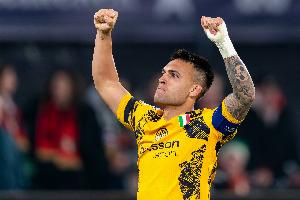 客战比萨，劳塔罗冲击攻破意甲29支球队球门新纪录