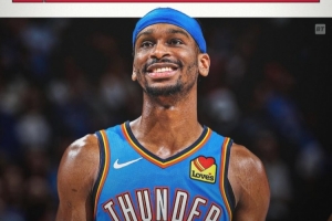 雷霆19胜1负开局！并列历史第2开局 第一为15-16赛季勇士！