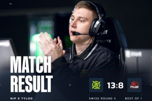 白菜状态低迷一度i15 汉堡1v4四杀难救主 TYLOO 0-1 NIP