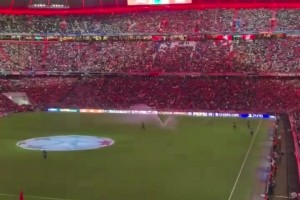 多少仁的足球圣殿啊！21秒带你感受拜仁主场的球员介绍环节！