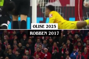 这下谁能分清奥利塞和罗本啊，此时此刻恰如彼时彼刻~